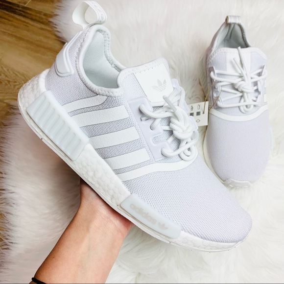 adidas NMD_R1 Triple White Refined Parley Shoes - Picture 2 of 7